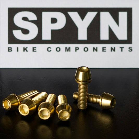 Gold titanium stem bolt kit