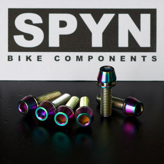 Rainbow titanium stem bolt kit